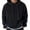 #228-Black, variant on Yaoyar Mens Hoodies Pullover Corduroy Drawstring Long Sleeve Casual Lightweight Hooded Sweatshirt with Pocket