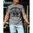 thumbnail image 3 of Gymish Adrenaline Workout T-Shirt for Men – Funny Gym Shirt, Lifting Tee, Men's Gym T-Shirts, Workout Shirts, Athletic Tops, Fitness Gym Wear, 3 of 5