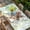 Green, variant on Easter Bunny Table Cloths for 6 Foot Rectangle Tables, Spring Green Leaves Scarf Rabbit Botanical Patio Waterproof Elastic Fitted Tablecloths, Washable Rectangular Table Cover for Camping