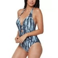 thumbnail image 3 of Tie-Dyed One-Piece Ink Well Size XL Swimsuit Women's Swimwear, 3 of 4