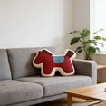 thumbnail image 6 of Year of the Horse Plush Decorative Pillow – Adorable Animal-Shaped Throw Cushion for Living Room Sofa Car, Soft Cotton Festive Home Décor and Holiday Gift, 6 of 6