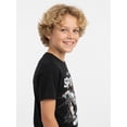 thumbnail image 2 of Marvel Spider-Man Boys' Graphic Tee with Short Sleeves, Webslinger, Sizes 4-18, 2 of 8