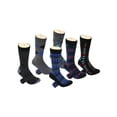 thumbnail image 2 of Mio Marino Mens Dress Socks - Moisture Control - Everyday Crew Socks - 6 Pack, 2 of 6