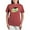 Crimson Red, variant on CafePress - Grad Itude T Shirt - Womens Comfort Colors® Shirt