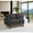 Dark Gray, variant on 68" Modern Tufted, Small Loveseat Couch, 2 Seater Sofa with Polyester Fabric, Comfortable Loveseat with Wooden Legs for Lounge Space, khaki
