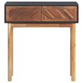 thumbnail image 3 of vidaXL Console Table 27.6"x11.8"x29.5" Solid Acacia Wood and MDF, 3 of 3