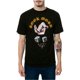 thumbnail image 1 of Camiseta gráfica ROOK The Throwin Bones para hombre negra extragrande, 1 of 1