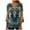 Multicolor Plus Size Blouse for Women_x, variant on CYMMPU Tunic Tops 3/4 Sleeve Tie Dye Loose Fit Button V Neck Flare Sleeve Spring Tops Fall Fashion Shirts Blouses for Women Dressy Casual Empire Waist A Line T-Shirts Multicolor S