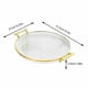 thumbnail image 3 of Bandeja Para Tazas, Plato De Plástico Para Servir, Almacenamiento De Tazas De Té, Organizador De Escritorio Para Sala De Estar Y Comedor, Transparente, 3 of 9