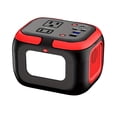 thumbnail image 4 of Portable Power Station 120W 26400mAh, 110V AC Outlet, USB-C/DC/USB, Solar Generator for Camping, Emergency Backup, Hiking, Home Use, 4 of 11
