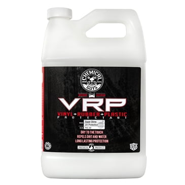 Chemical Guys TVD_107 V.R.P. Vinyl, Rubber and Plastic Non-Greasy Dry-to-the-Touch Long Lasting Super Shine Dressing for Tires, Trim and More (1 Gal)