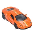 thumbnail image 2 of Metal Sports Car Model, Durable Alloy Model Car Beautiful With Light And Sound For School Orange, 2 of 8