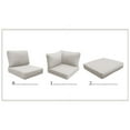 thumbnail image 3 of TK Classics High Back Cushion Set for COAST-13a in Cocoa, 3 of 7