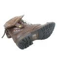 thumbnail image 2 of Galaxy-02 Women's Fashion Combat Mid-Calf Foldable Quilted Back Zipper Boots Shoes, 2 of 4