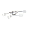 thumbnail image 4 of 2 Espuelas de Aleación de Zinc para Caballos, Equipo Ecuestre de Fina Elaboración, para Competición, Entrenamiento Y Equitación. Espuelas Retro para B Plata, 4 of 7