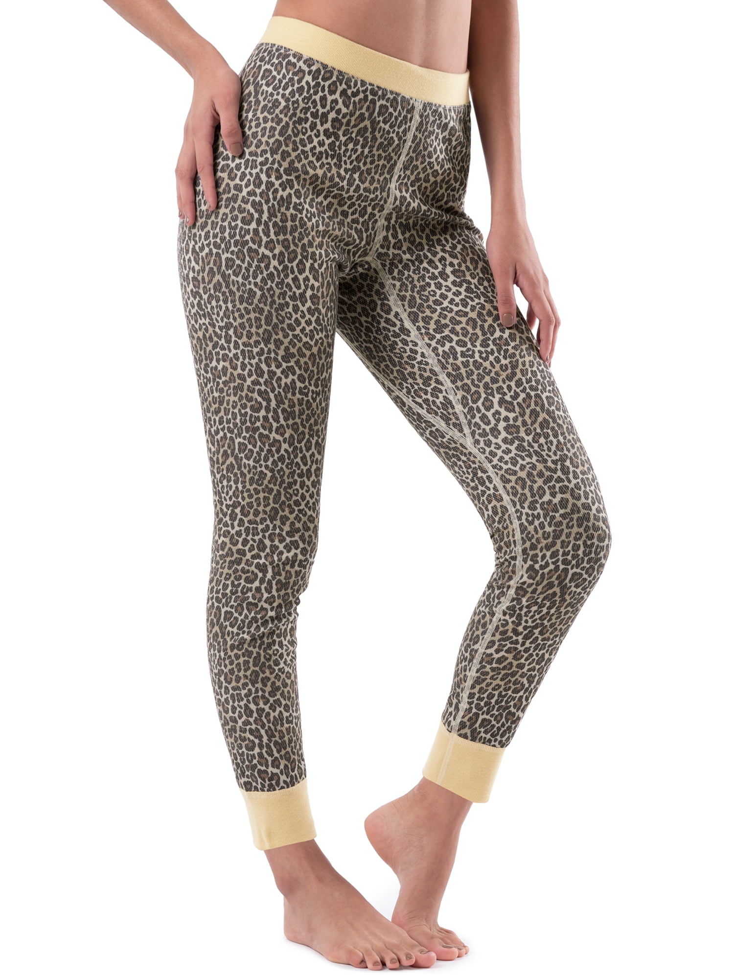 Fruit of the Loom Women's and Women's Plus Thermal Henley Top & Bottom Set