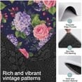 thumbnail image 3 of Pioneer Flower Floral Print Pattern Kitchen Rugs Sets Of 3,Kitchen Runner Rugs Non Skid Washable,Decorative Kitchen Floor Mats for Kitchen,Sink,Laundry,17"x30"+ 17"x47" + 17"x59", 3 of 6
