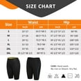 thumbnail image 2 of MISS MOLY Women Weight Loss Hot Neoprene Sauna Sweat Pants Workout Yoga Running Capris Leggings Body Shaper, 2 of 5