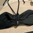 thumbnail image 5 of Coco&Chic 3 Piece Women's Retro High Waisted Bikini Set with Cover Up Beach Wrap Skirt, 5 of 10