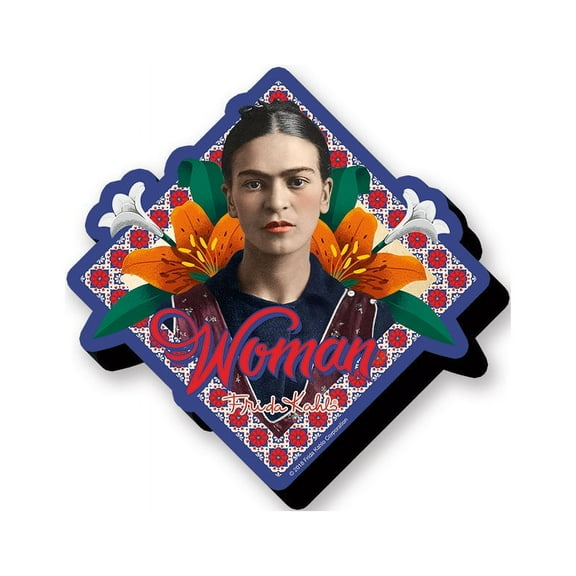Frida Kahlo Woman Funky Chunky Magnet