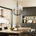 thumbnail image 2 of E12 Chandelier 5-Light Ceiling Light Pendant Lamp for Dining Room Hallway 110-120V, 2 of 13