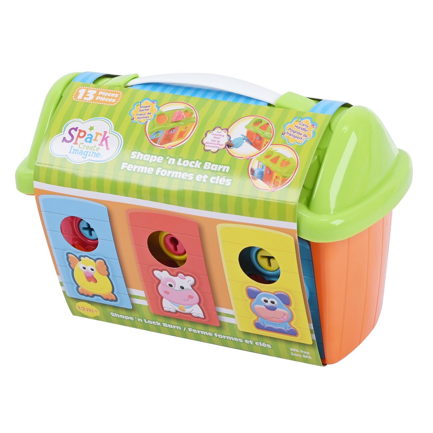 Ferme formes et clés Spark Create Imagine 12 mois et plus