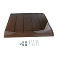 thumbnail image 4 of Toldo para ventana, toldo para puerta, refugio para la lluvia marrón, Exterior para RV, garaje, jardín 50cmx35cm, 4 of 8