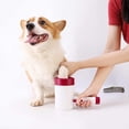 thumbnail image 3 of Dog Paw Cleaner Portable Pet Automatic Rotation360 Foot Washer Cup Portable Dog Paw Cleaner Outdoor (Color : Red), 3 of 7