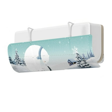 

Christmas Adjustable Air Conditioner Deflector Vent Deflector Anti Direct Blowing Baffless Air Conditioning Cover Retractable Air Outlets Wind Shield For Home