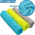 thumbnail image 5 of FIXSMITH Microfiber Cleaning Cloth - Pack of 8, Size: 12 x 16 in, Multi-Functional Cleaning Towels, Highly Absorbent Cleaning Rags, Lint-Free, Streak-Free Cleaning Cloths for Car Kitchen Home, 5 of 8