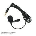 thumbnail image 3 of Shisuyan Professional Lapel Microphones Portable Clip-on Microphone Wired Microphone, 3 of 8