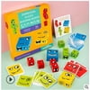 Face Changing Cube, Grimace Water-based Paint Logical Thinking Training Puzzle Parent-child Board Game Kids Toys