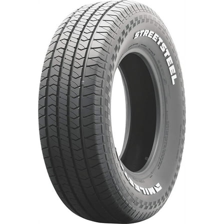 Milestar StreetSteel 275/60R15 107T All-Season Tire Fits: 1990-92 Chevrolet C1500 WT, 1990-92 GMC C1500 Sierra SLX