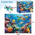 thumbnail image 2 of Puzzle VOLUVOLU de 500 piezas para adultos, diseño de animales marinos, 2 of 7