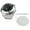 BK, variant on Black White Color Clock Timetable Clock Compatible For 22-25mm Motorcycle Modification Motorbike Handlebar Watch