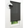 thumbnail image 3 of Linen Avenue Cordless 5% Solar Screen Standard Roller Shade, Charcoal 55 W x 66 H (Arrives 1/4" Narrower), 3 of 8