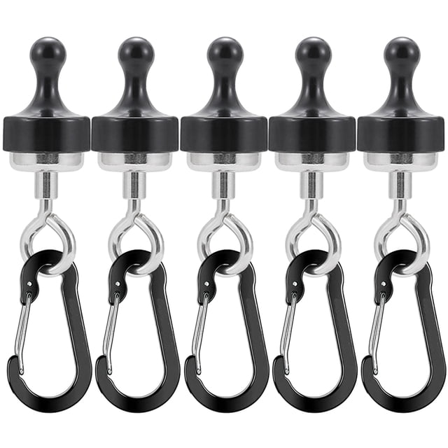 Ganchos de flexibilidad Clip de mosquetón de metal en forma de D para colgar al aire libre Luz de camping