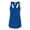 Royal, variant on Next Level Women's Ideal Racerback Tank