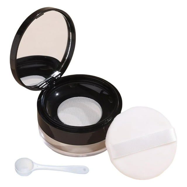 Estuche de maquillaje DIY portátil vacío con hojaldre, espejo, red, para novia, E Zulema Titular de maquillaje