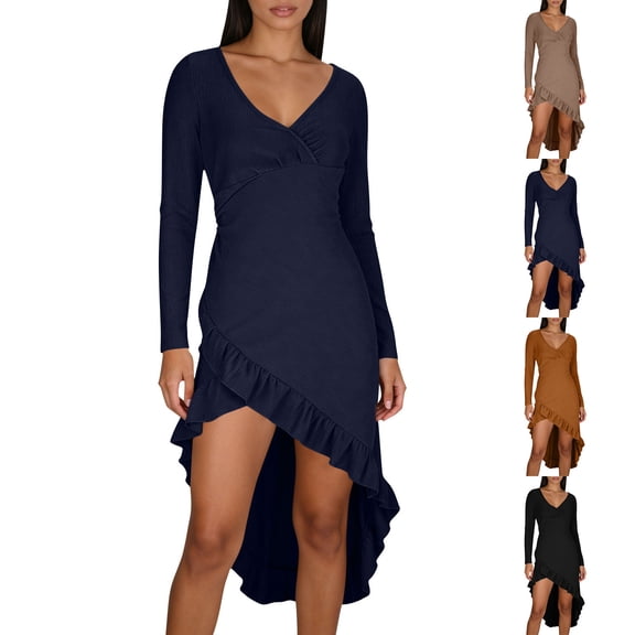 Omexry Dressy Dresses for Women Women's Casual Bohemian Dress