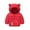 Red, variant on Tdoqot Toddler Girls Winter Coats with Hood- Cute Full Zip Warm Long Sleeve Quilted Jacket Purple Size 12M-5 T