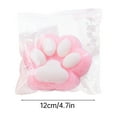 thumbnail image 3 of Pink Cat Paw Fidget Toys For Stress Relief Large Size Squeeze Toy For Anxiety Relaxation 5 Inch Pink Color, 3 of 7