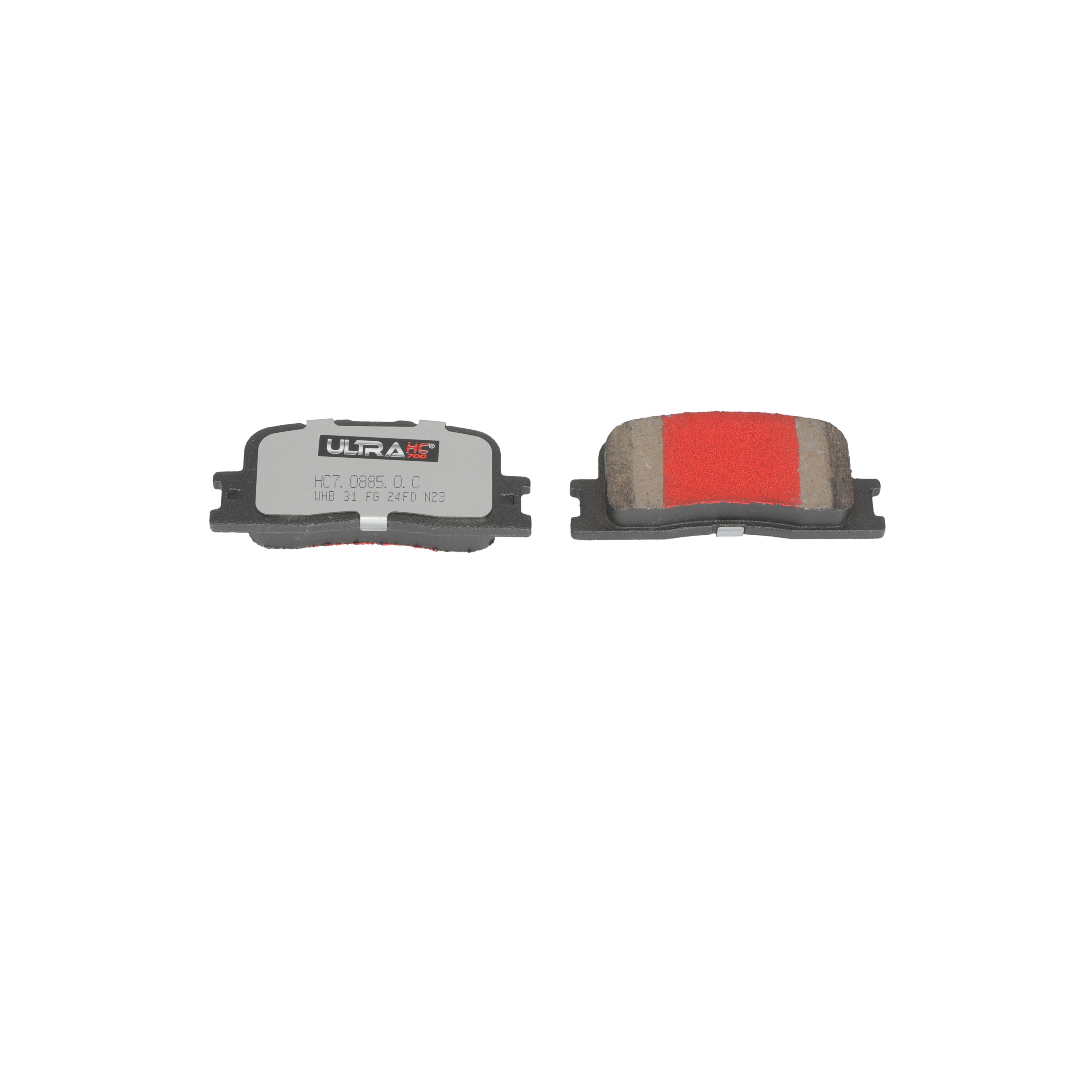 UltraHC 700 Brake Pad Set, Rear HC7.0885.0.C, Toyota Highlander 2003-2001