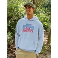 thumbnail image 2 of Independence Day America Hoodie Men -Image by Shutterstock, Male 4X-Large, 2 of 4