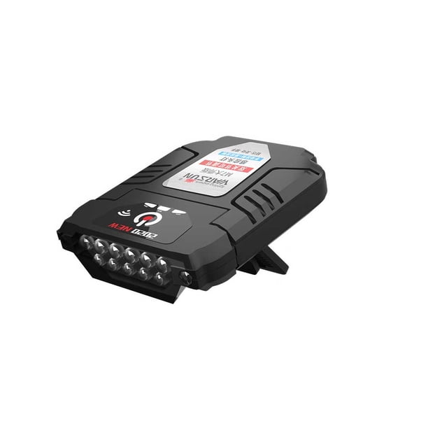 Soidarity Linterna frontal portátil para senderismo, linterna ajustable recargable para cabeza, sombrero, linterna para correr, trotar, equipo para carpas negro Soidarity OD029102-03B