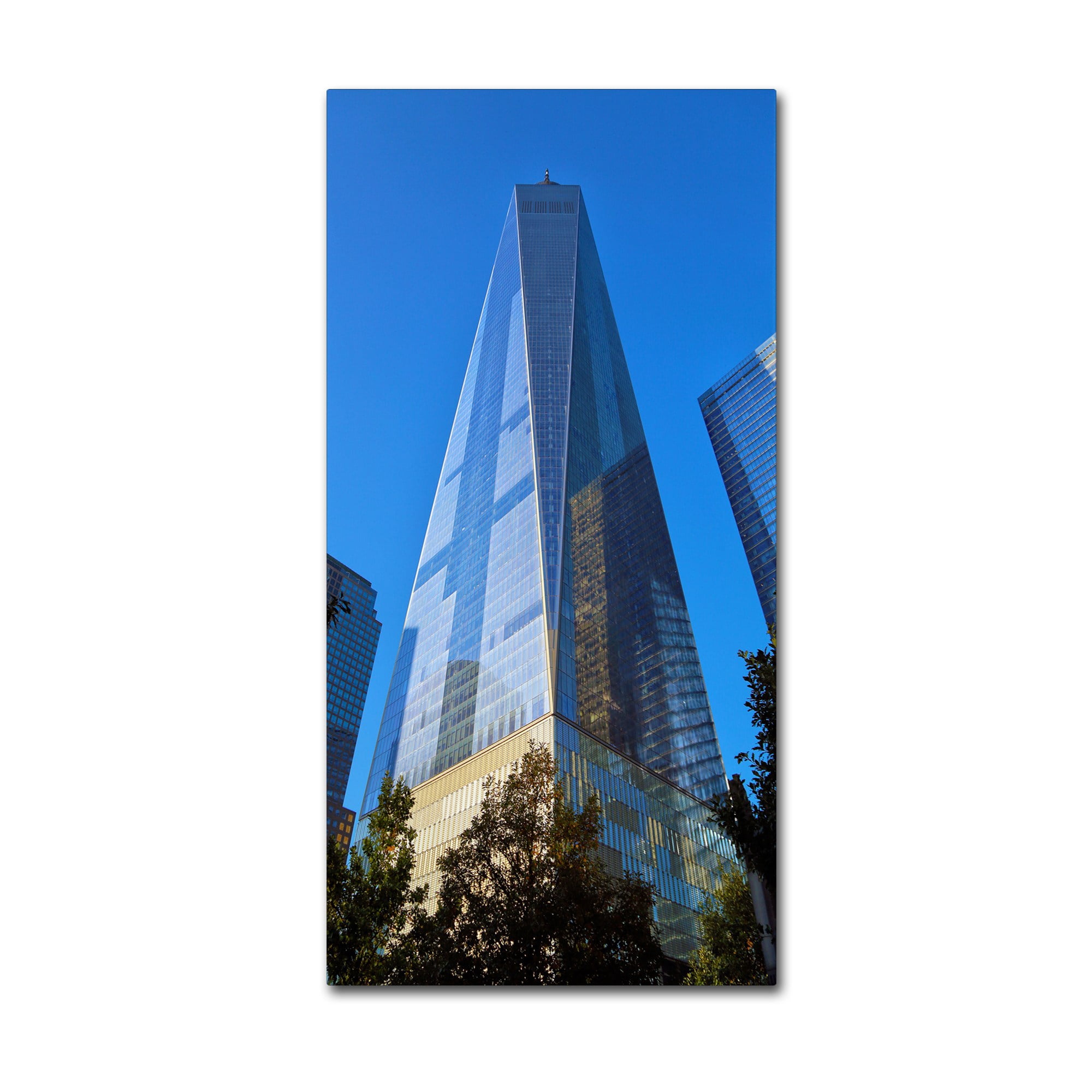 Trademark Fine Art "Freedom Tower II" Canvas Art by CATeyes
