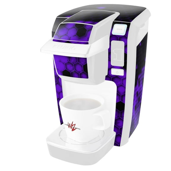 HEX Purple - Decal Style Vinyl Skin fits Keurig K10 / K15 Mini Plus Coffee Makers (KEURIG NOT INCLUDED)