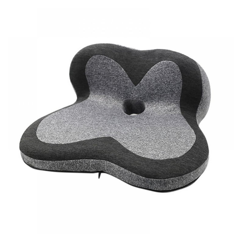 Memory Foam Coccyx Seat Cushion & Lumbar Support Pillow for Office Chair  Car Wheelchair Orthopedic Chair Pad&Back Cushion
