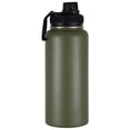 thumbnail image 1 of Hervidor deportivo de acero inoxidable, portátil, de gran capacidad, con espacio para calentar el agua, taza de doble capa, 1 of 4