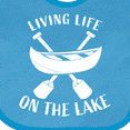 thumbnail image 4 of Inktastic Living Life on the Lake Boys or Girls Baby Bib, 4 of 4